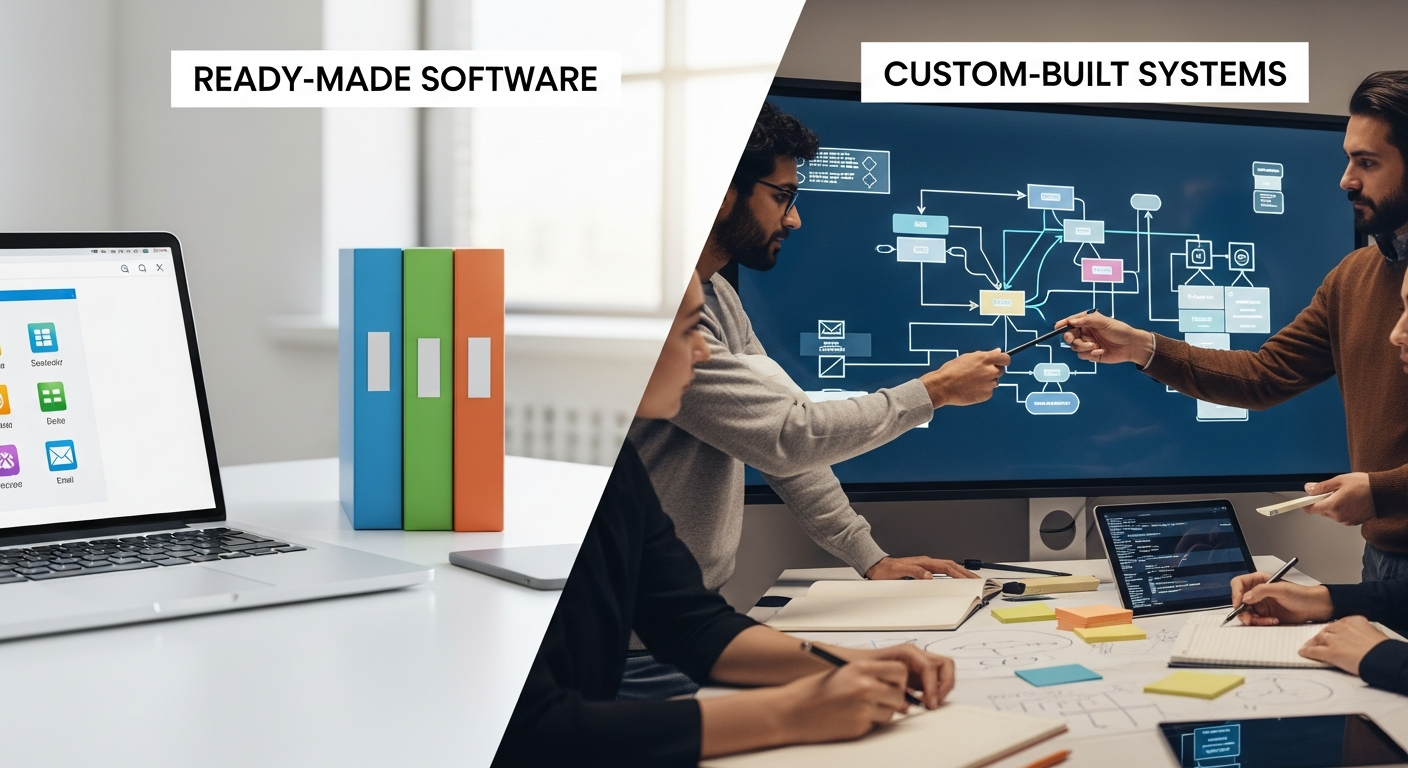 Software Pronto ou Sistema Sob Medida: Qual Faz Mais Sentido Para Sua Empresa?